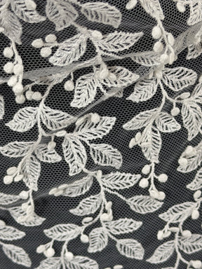 Ivory Embroidery Lace - EB5050