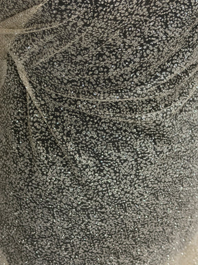 Nude Glitter Tulle - TU0066