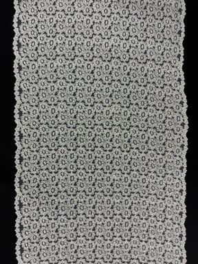 Ivory Corded Lace Trim - T624