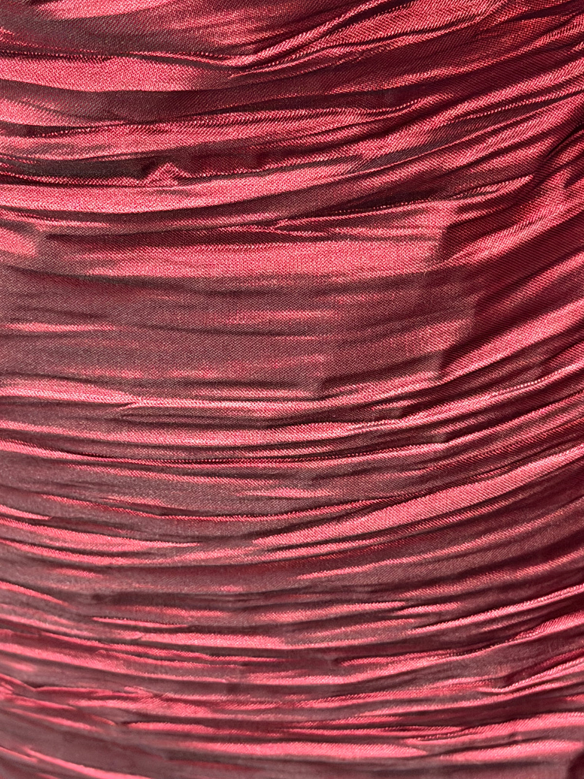 Wine/Black Crushed Dark 3 Tone Taffeta - P609