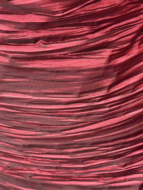 Wine/Black Crushed Dark 3 Tone Taffeta - P609