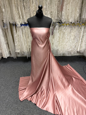 Antique Rose Polyester Duchess Satin - Contessa