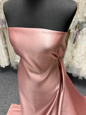 Antique Rose Polyester Duchess Satin - Contessa