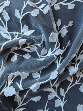 Ivory Embroidery Lace - EB5028