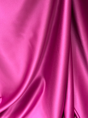 Cerise Polyester Duchess Satin - Contessa