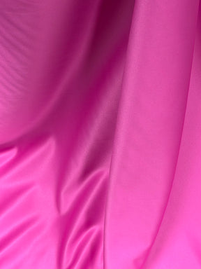 Cerise Polyester Satin - Majestic