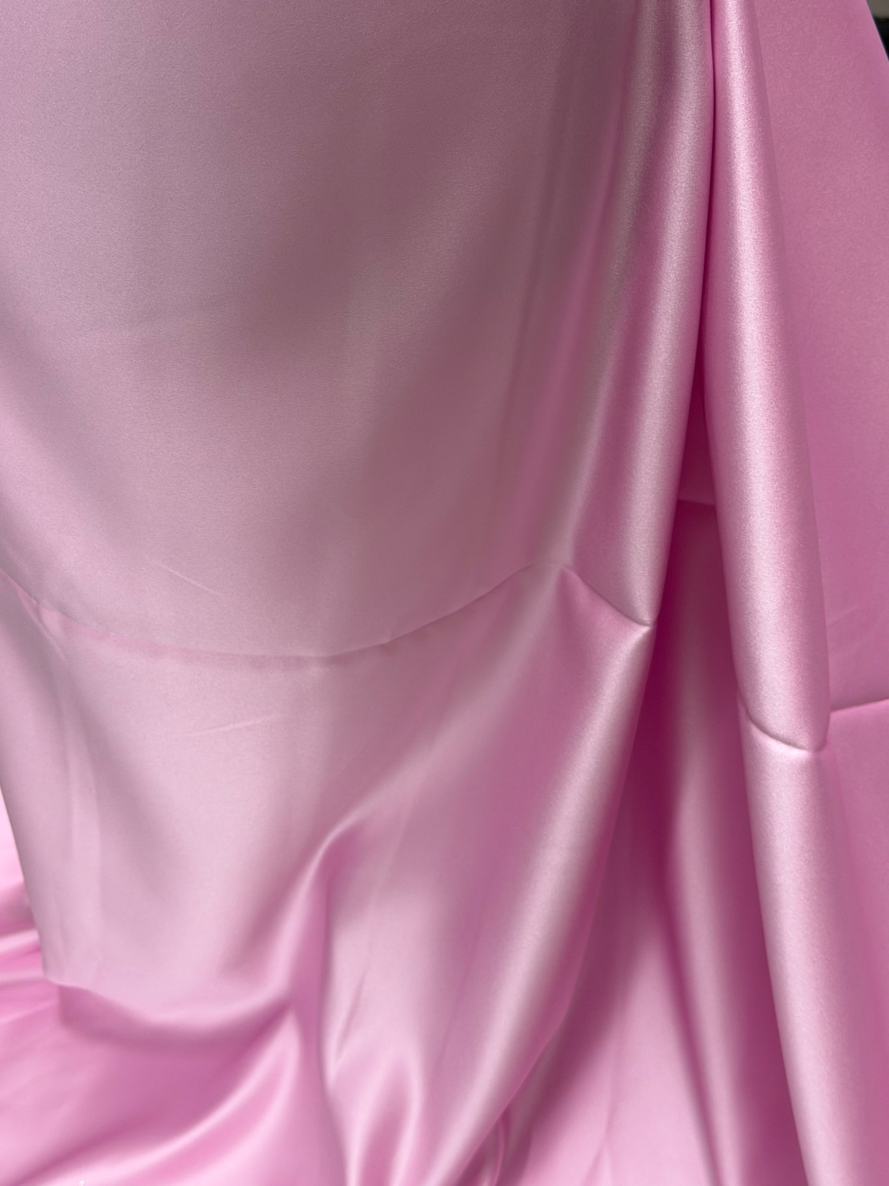 Pink Polyester Duchess Satin - Contessa