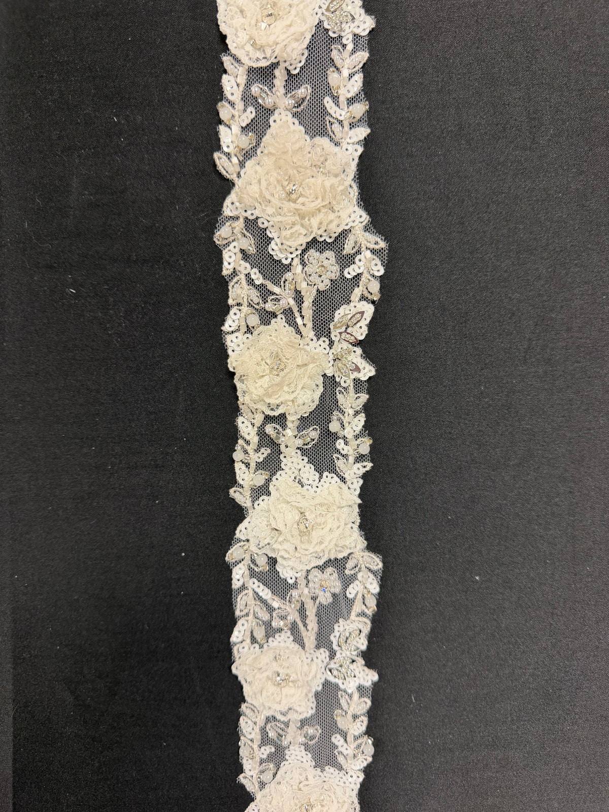 Ivory 3D Lace Trim - T292