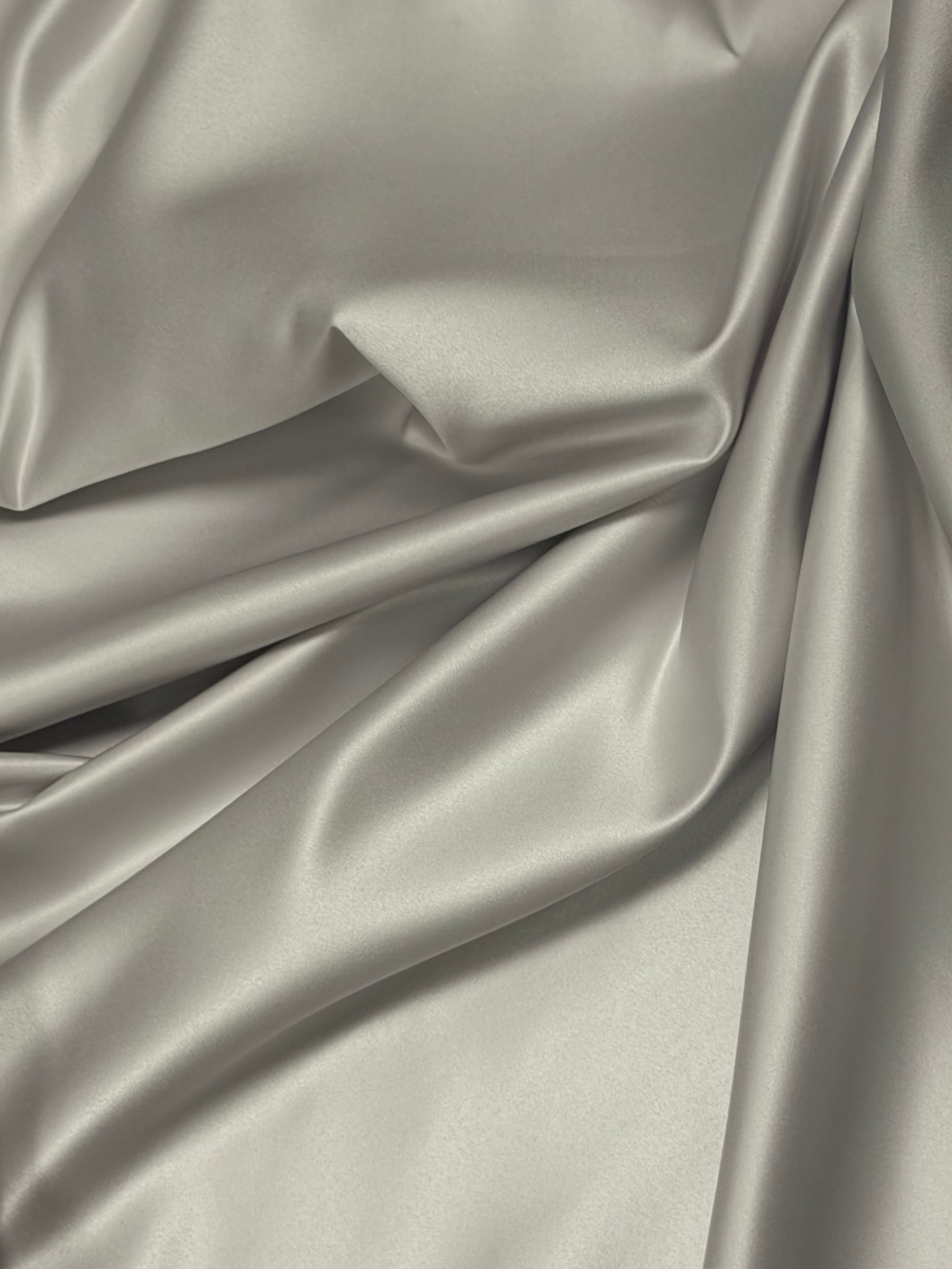 Silver Polyester Satin - Contessa (CF)