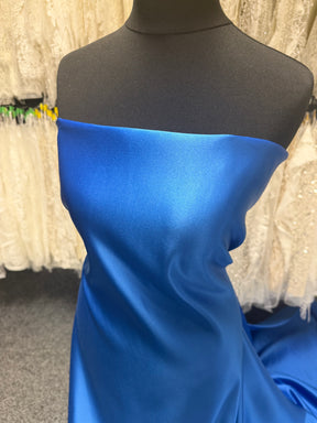 Royal Blue Polyester Satin - Contessa (CF)