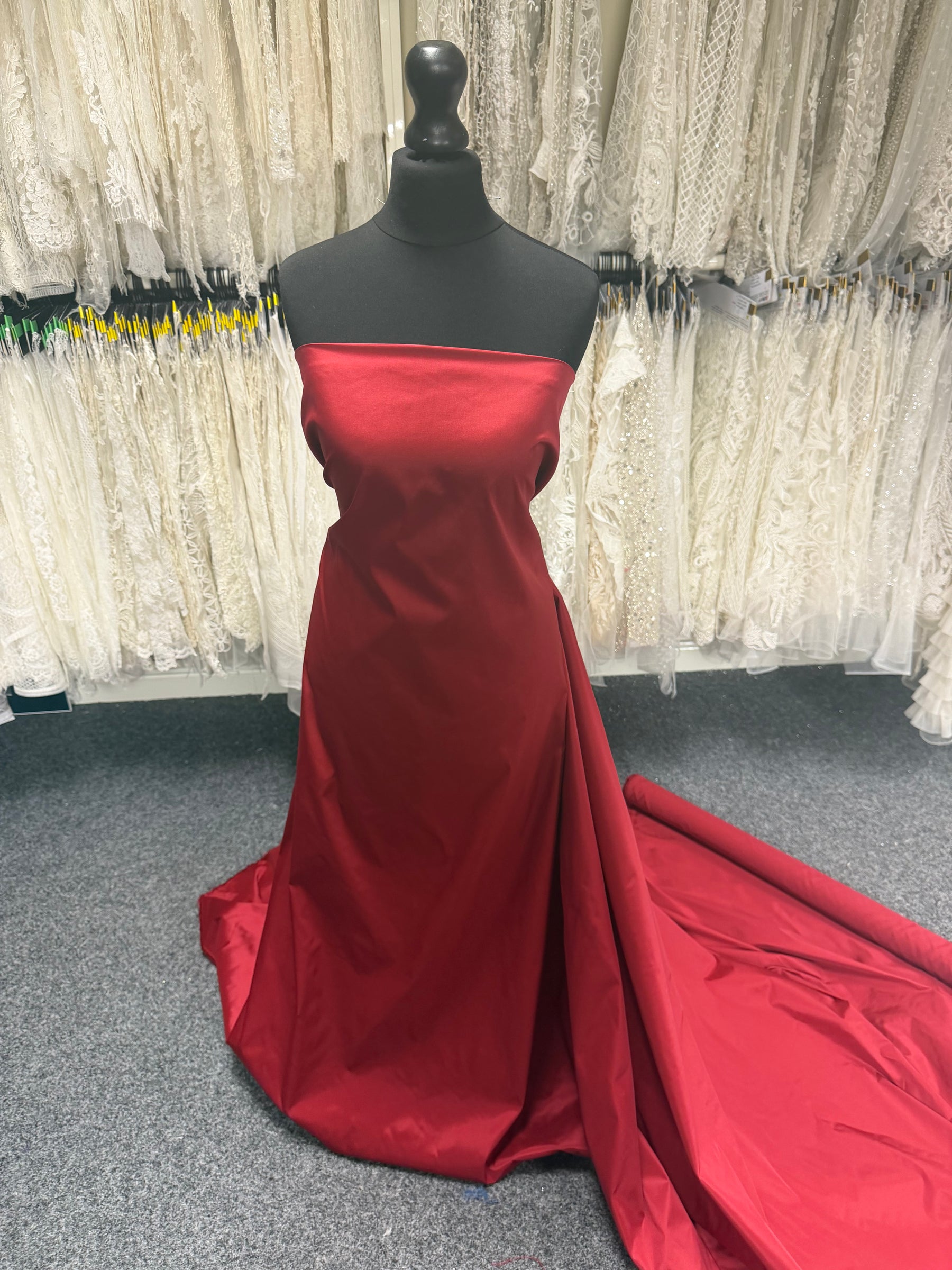Red Polyester Taffeta - P75