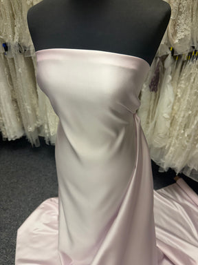 Pastel Pink Polyester Duchess Satin - Contessa