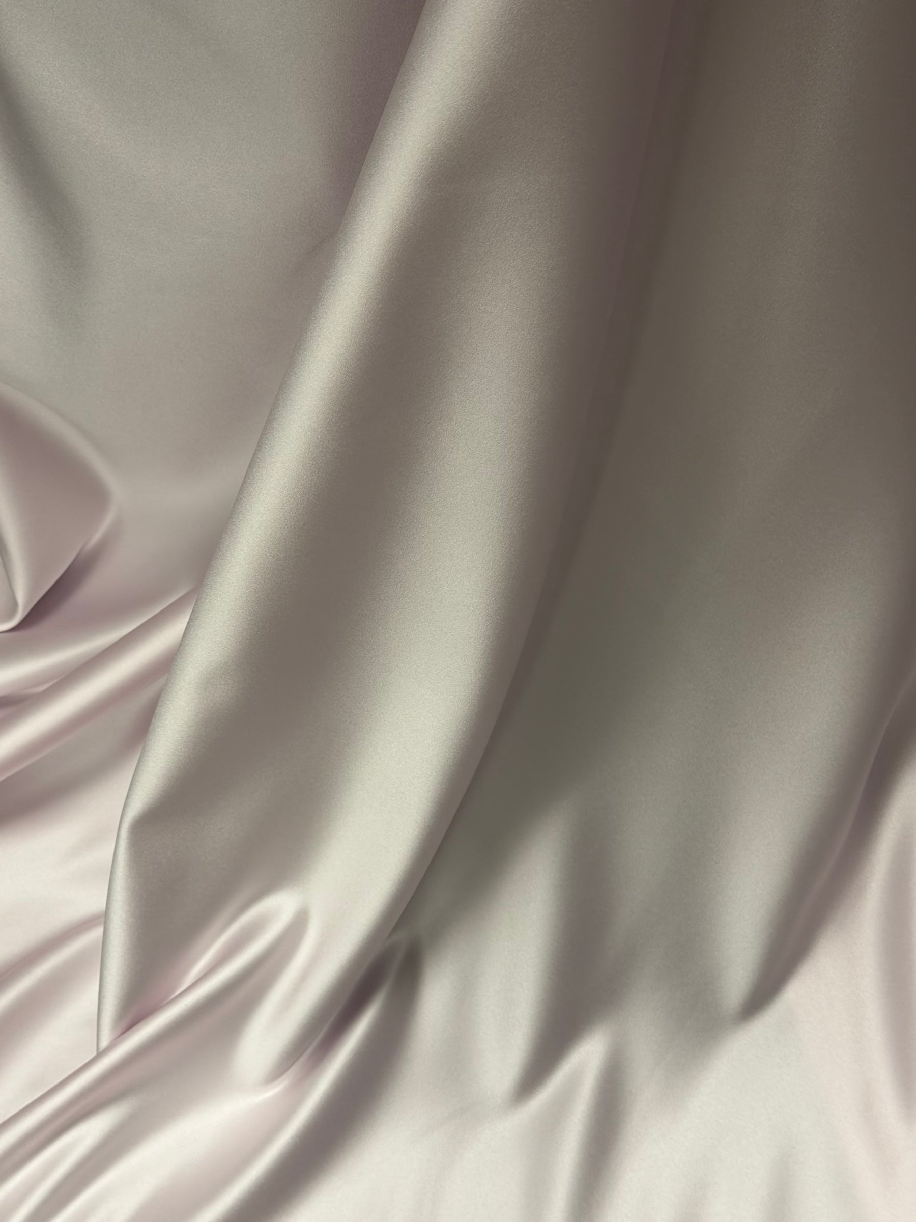 Pastel Pink Polyester Duchess Satin - Contessa
