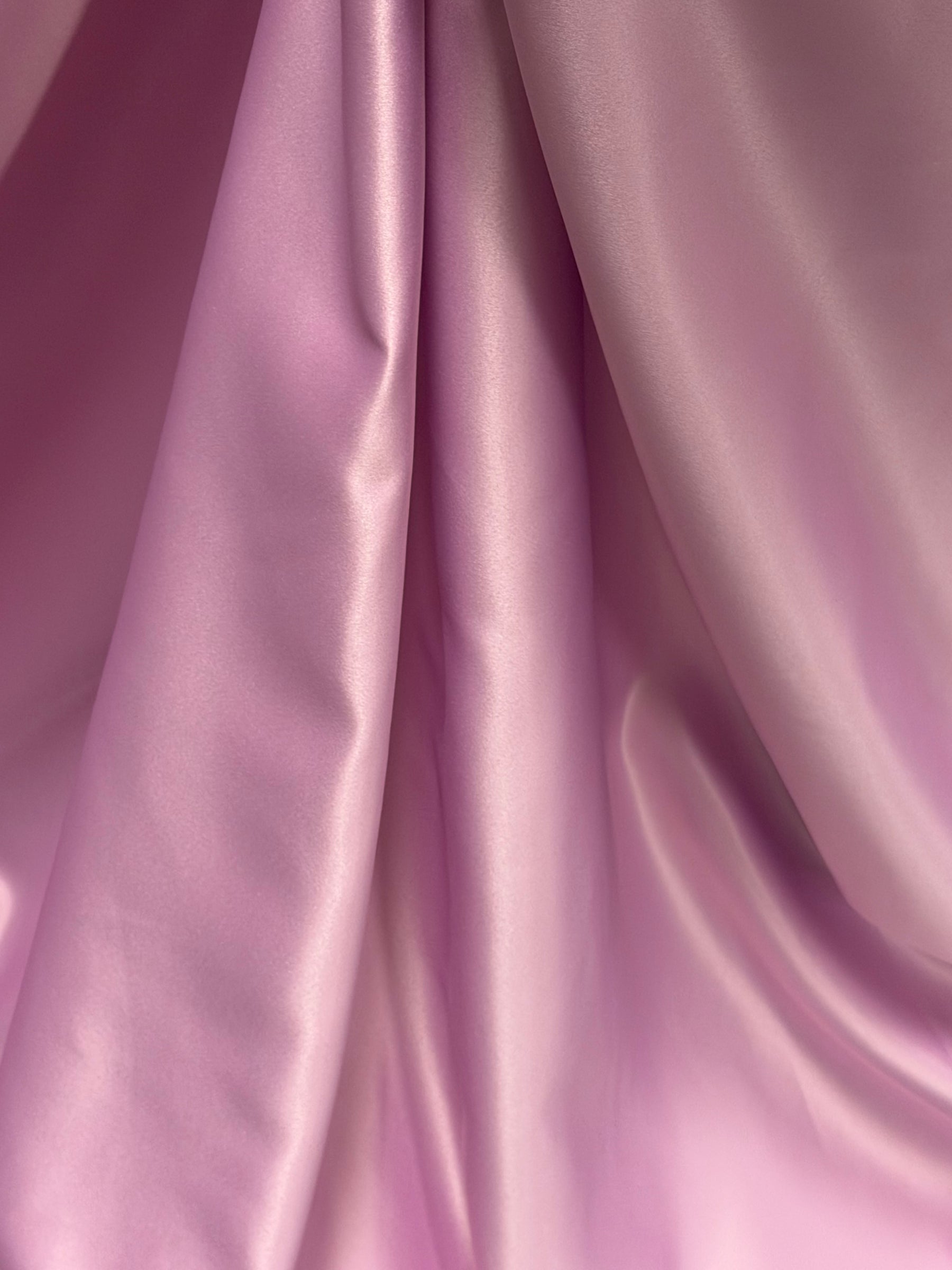 Pink Polyester Satin - Majestic