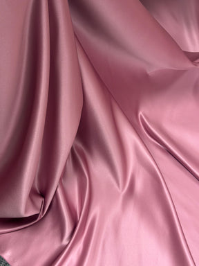 Dusky Pink Polyester Satin - Contessa