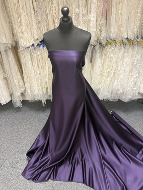 Amethyst Polyester Duchess Satin - Contessa