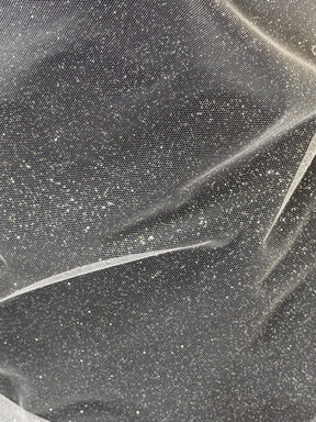 White with Silver Glitter Tulle - P15