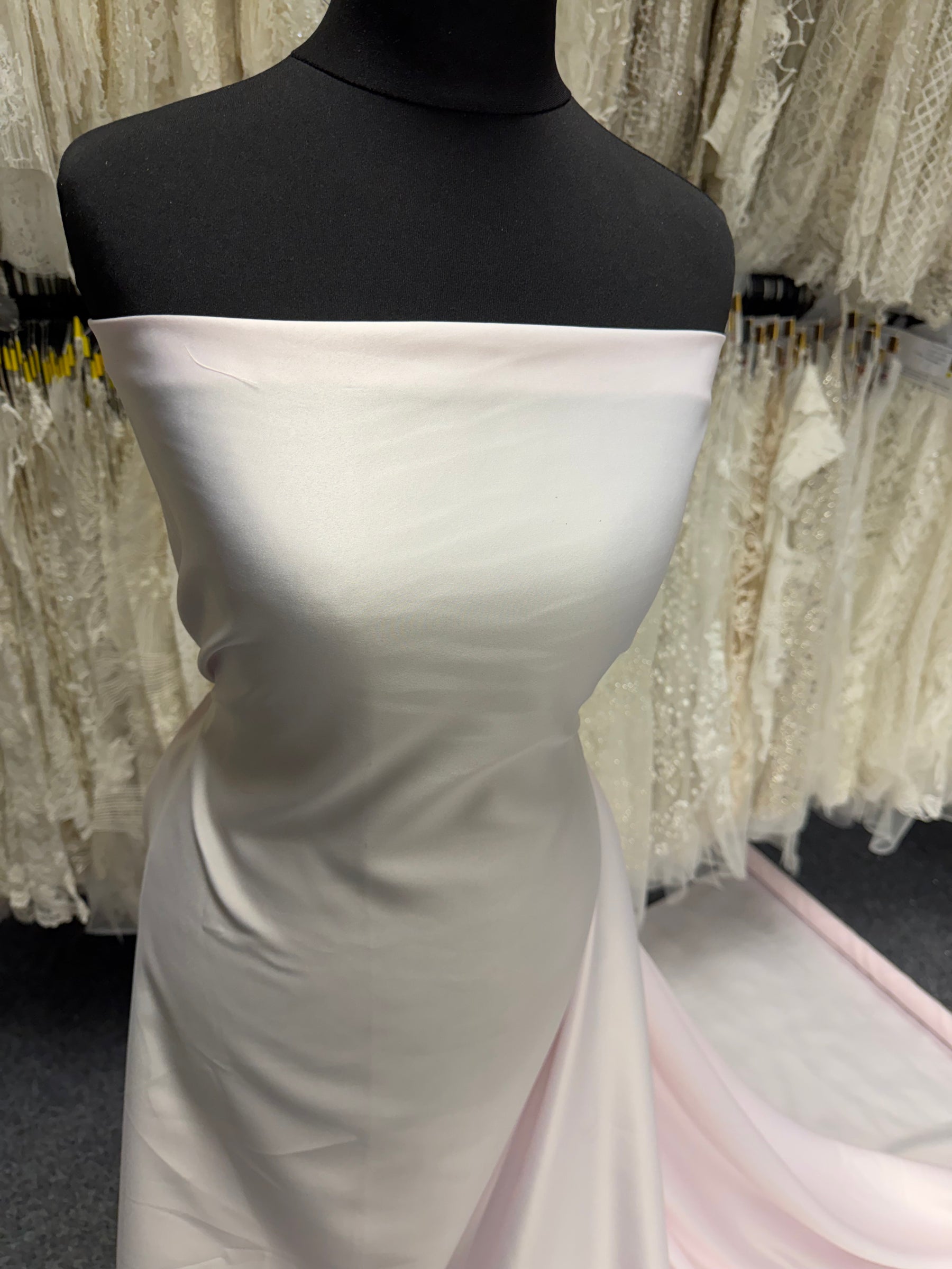 Blush Polyester Satin - Majestic