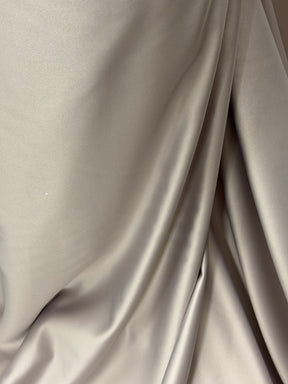 Oyster Polyester Satin - Majestic