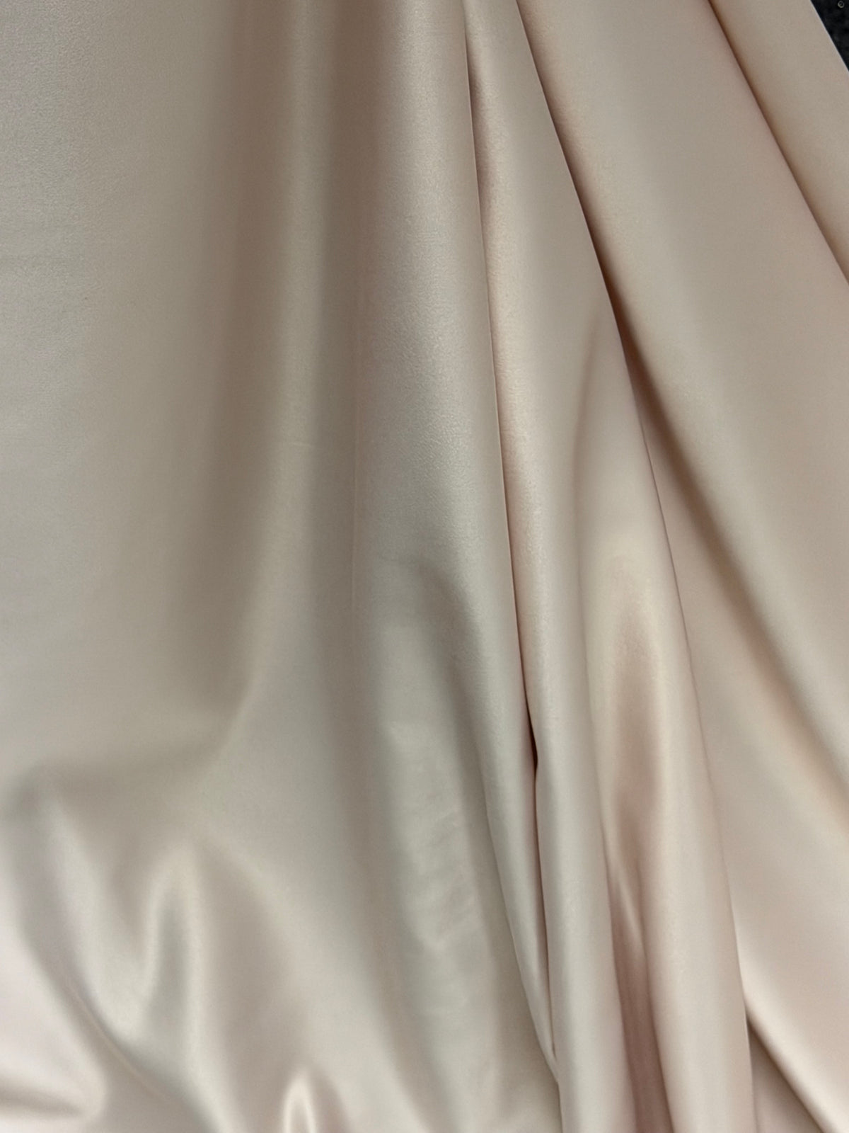 Cappuccino Polyester Satin - Majestic