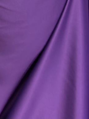Purple Polyester Satin - Majestic