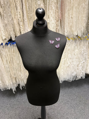Purple Butterfly Applique - M1