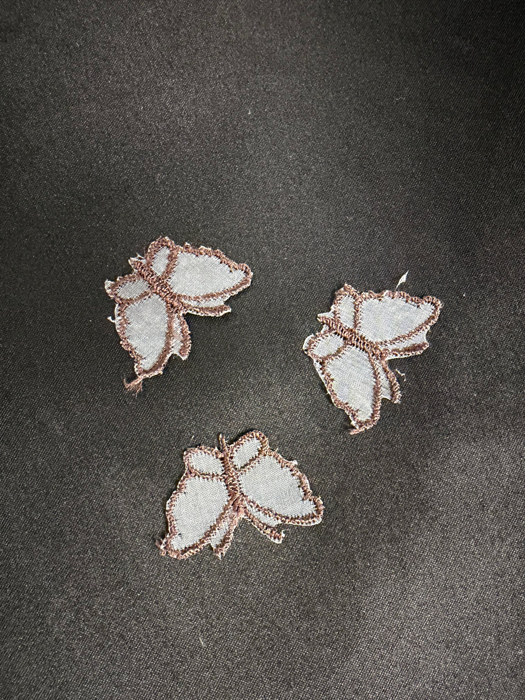 Chocolate Butterfly Applique - M1