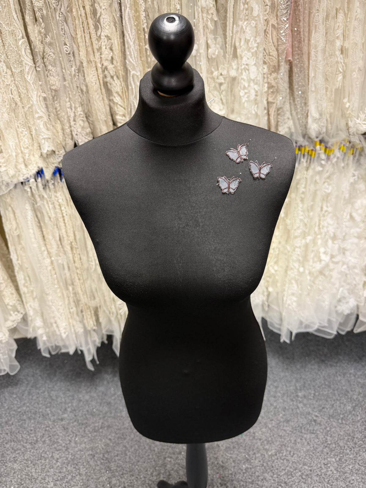Chocolate Butterfly Applique - M1