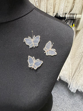 Coffee Butterfly Applique - M1