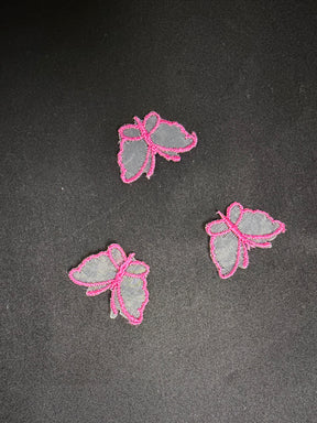 Fuchsia Butterfly Applique - M1