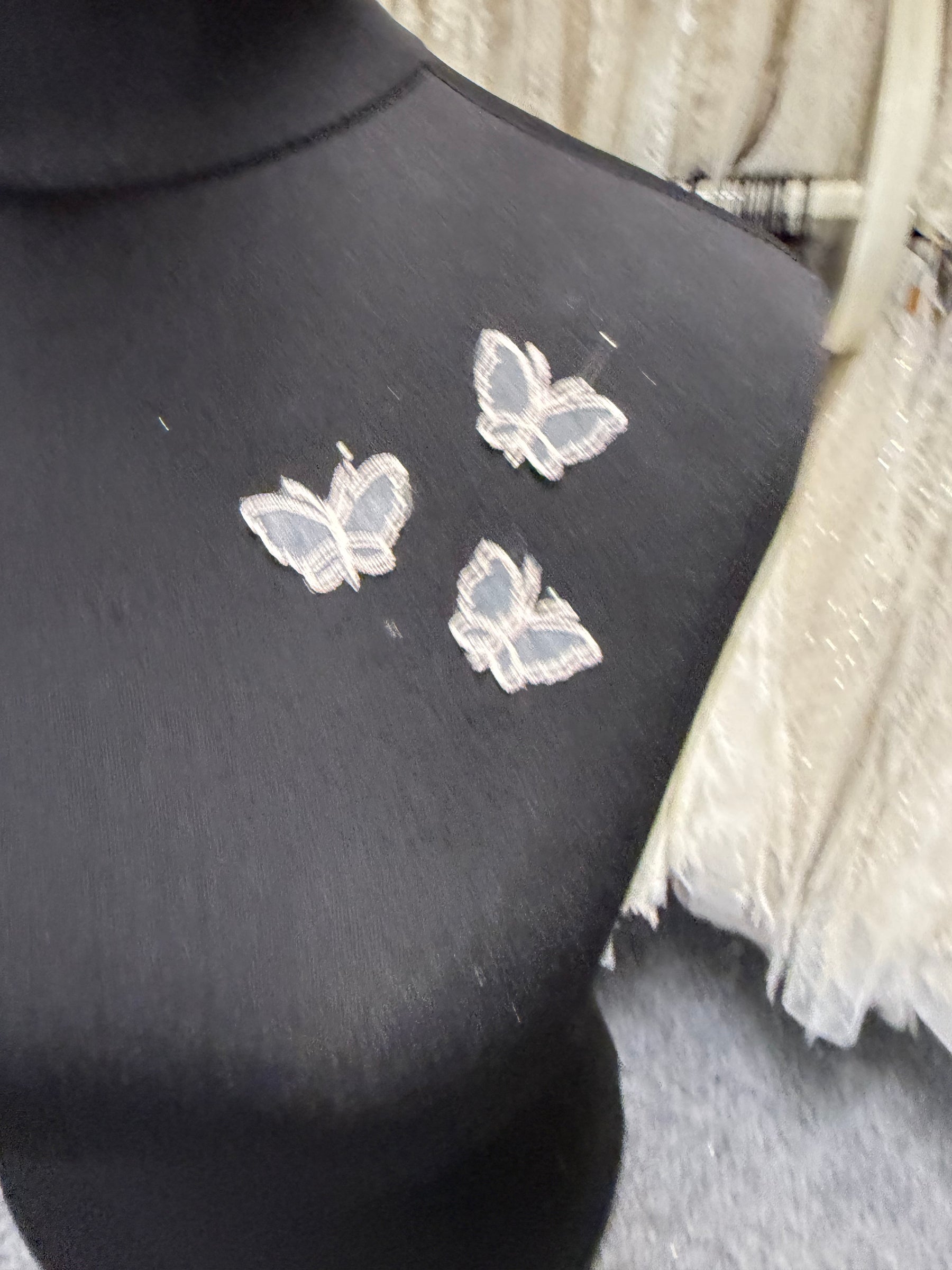 Pink Mist Butterfly Applique - M1