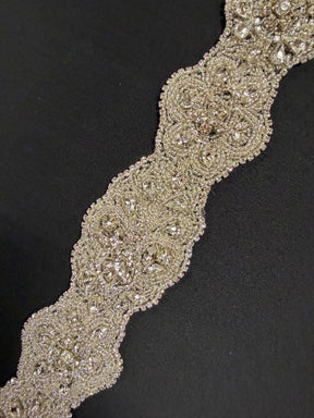 Beaded Dress Trim - T162