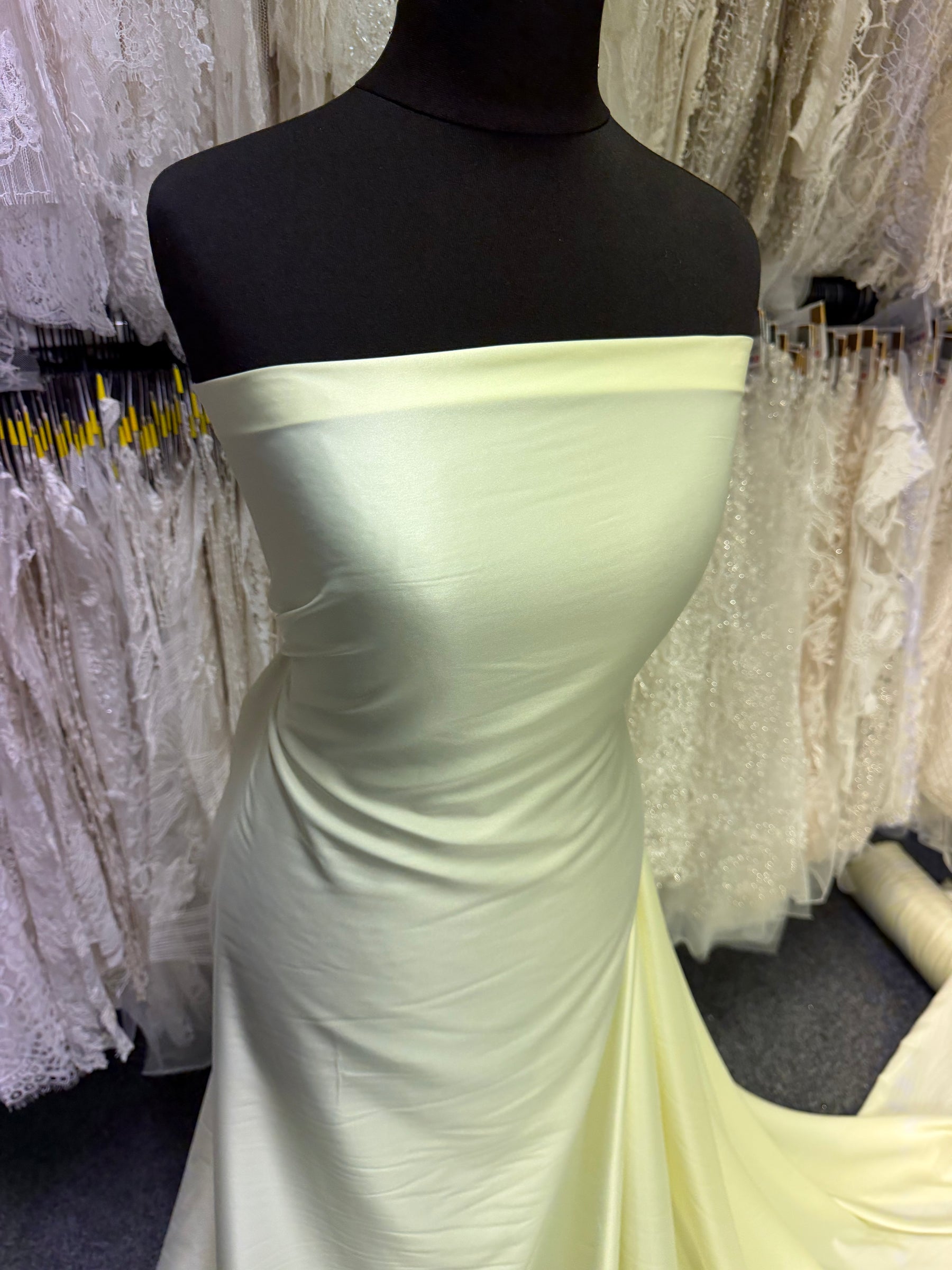 Lemon Polyester Soft Satin - Trust (P77)