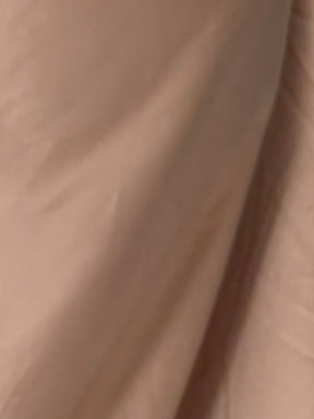 Coffee Polyester Satin - Majestic