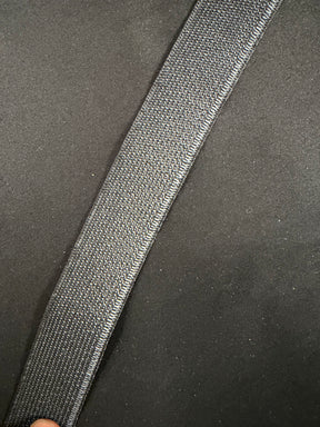 Black 32mm Stretch Petersham - A18