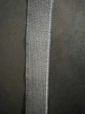 Black 32mm Stretch Petersham - A18
