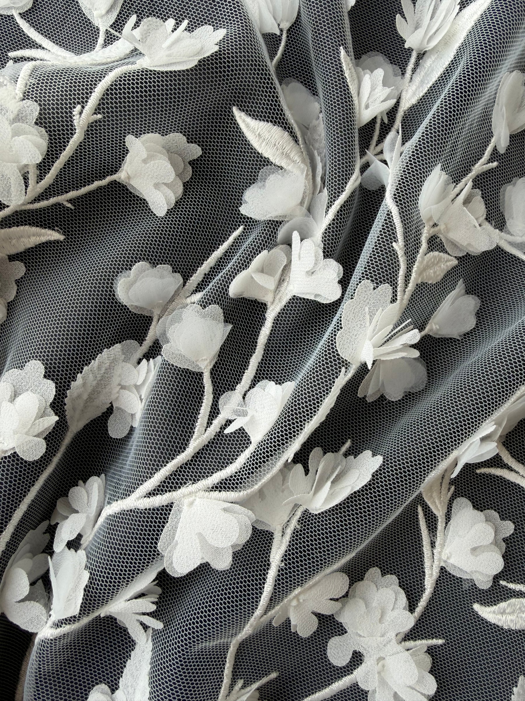 Ivory Laser Lace - EB5019