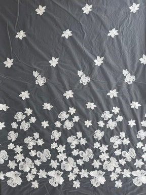 Ivory Embroidered Lace – EB5016