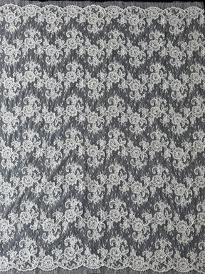 Ivory Corded Chantilly Lace - P206