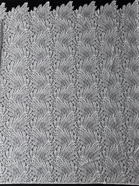 Ivory Leaf Themed Lace - LA1007