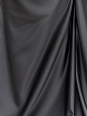 Gunmetal Polyester Satin - Moldova