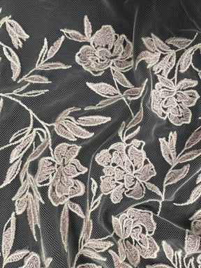 Pink Embroidery Lace - EB5048