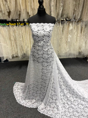 White Floral Lace - P199