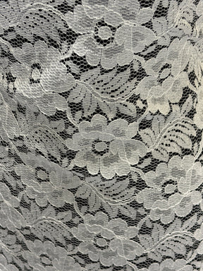 White Floral Lace - P199