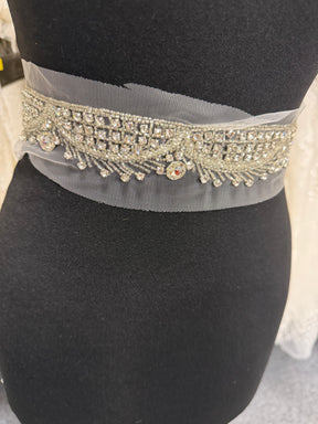 Crystal Beaded Edging - T719