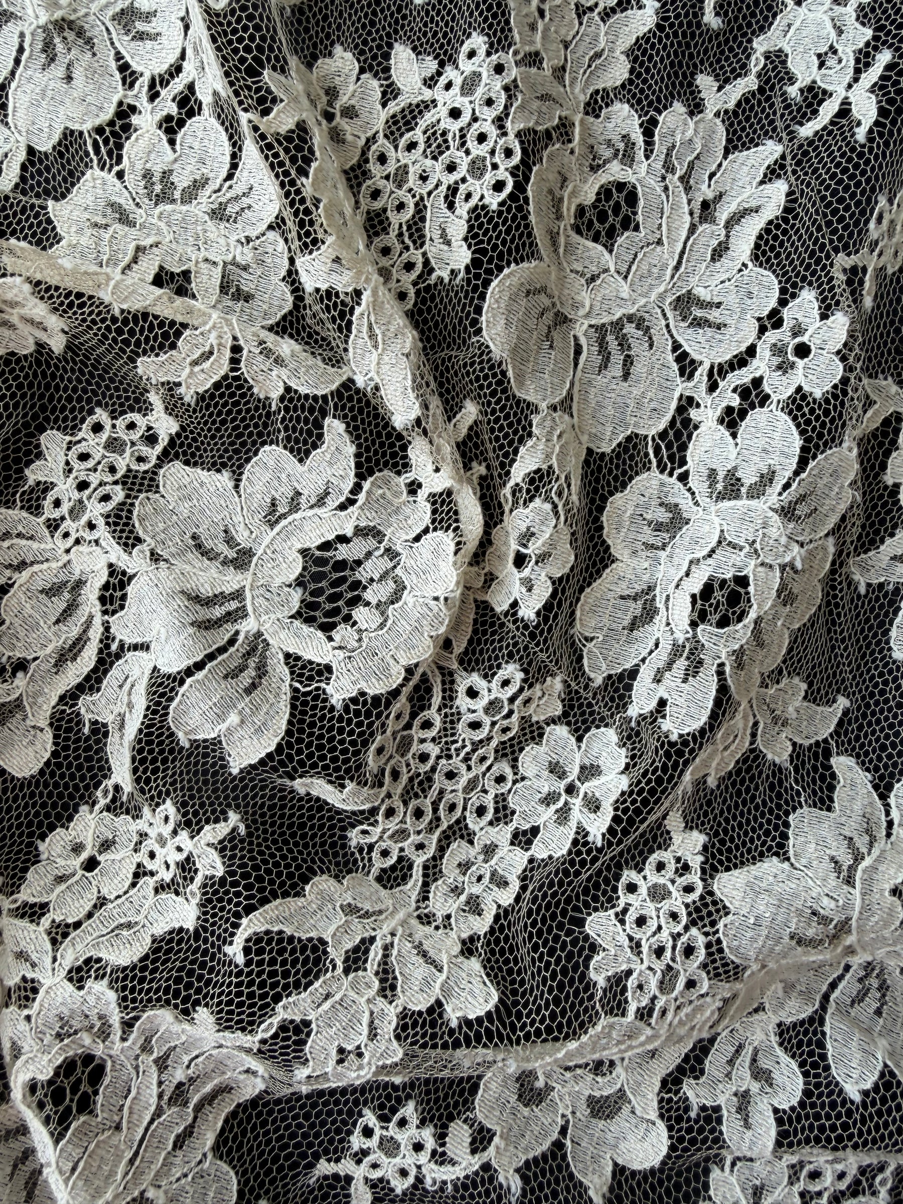 Beige Chantilly Lace - P305 (140cm)