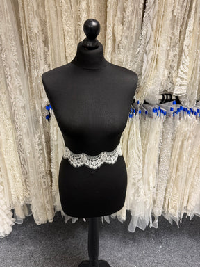 Ivory French Lace Edging - T648