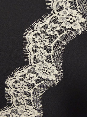 Ivory French Lace Edging - T648