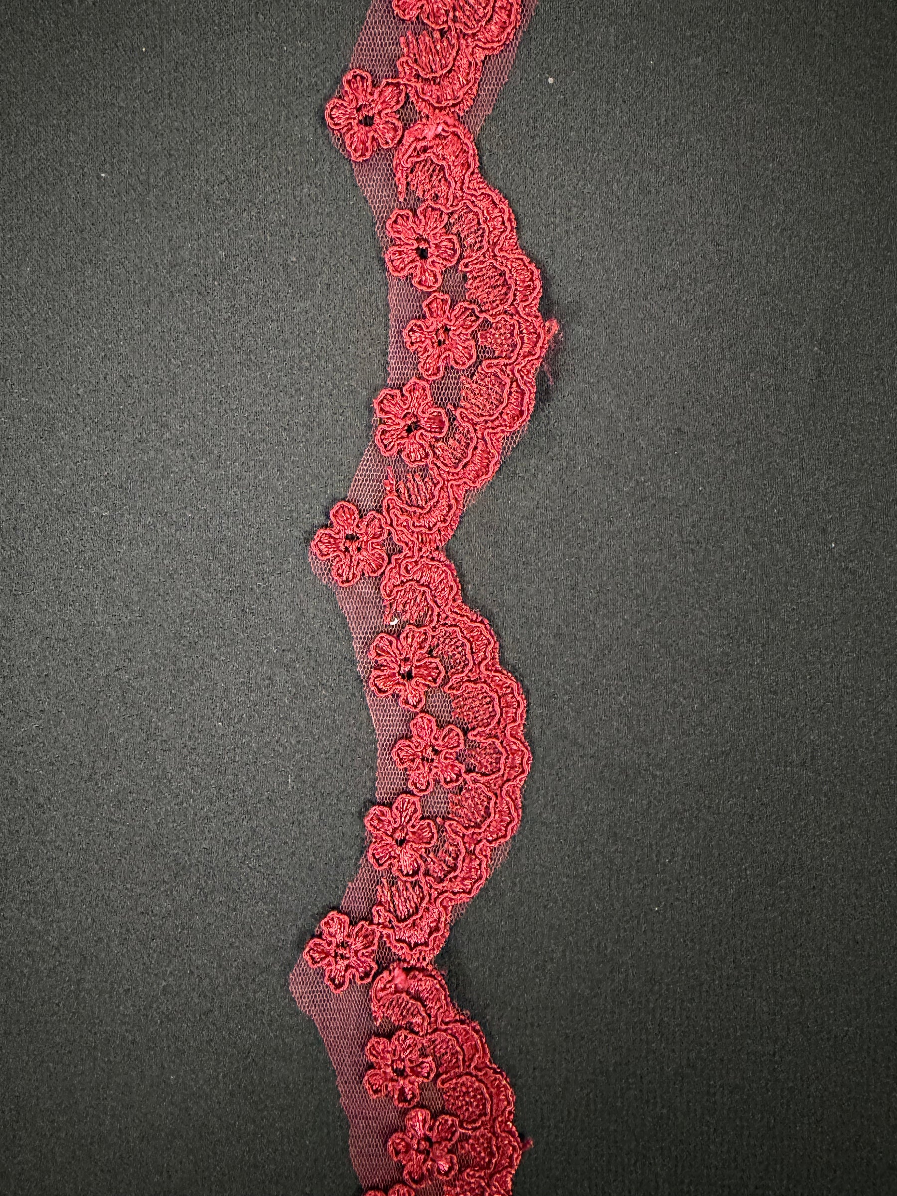 Wine Corded Edging - T782