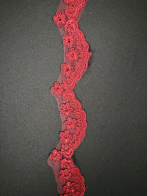 Wine Corded Edging - T782